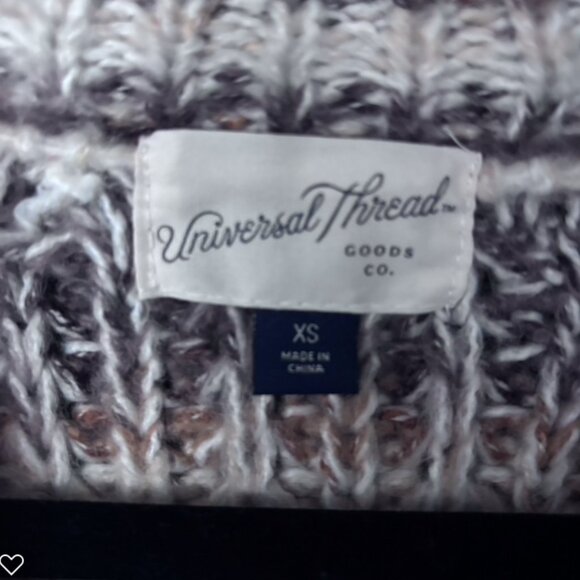 Universal Thread Women's Crewneck Pullover Sweater Brown (Size XS) - Picture 6 of 7